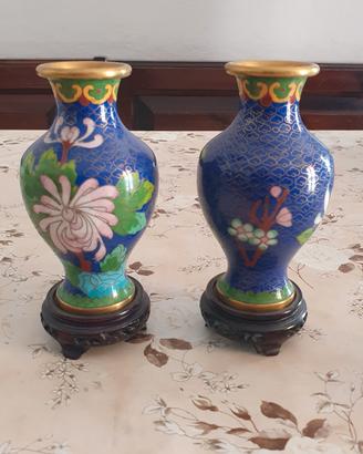 Vasi cinesi Vintage Cloisonne'