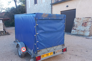 Rimorchio Carrello cresci centinato pt7ce