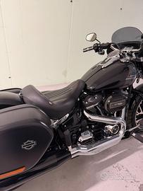 Sella pilota Mustang per softail