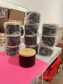 Barattoli per candele in latta