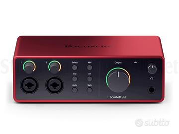 Focusrite Scarlett 4i4 4th Gen – Come Nuova