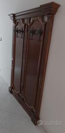 Appendiabiti a parete in legno massello