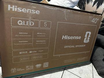 Hisense TV 40" QLED Full HD 2025 40E53QT, Smart TV