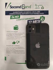 Apple iPhone 11 128GB Grado C Garanzia 12 mesi