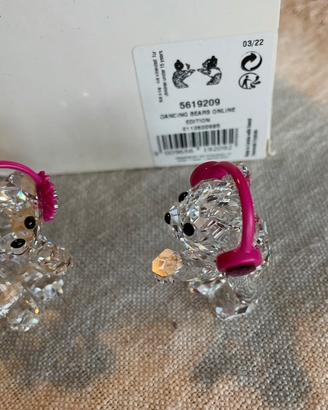 Coppia orsetti kris swarovski