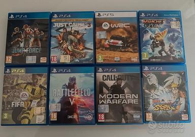Giochi PS4 PlayStation 4 e un gioco PS5