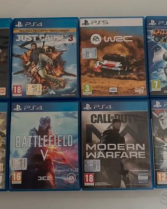 Giochi PS4 PlayStation 4 e un gioco PS5