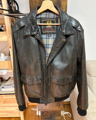 Giubbotto Belstaff in pelle originale – taglia XXL