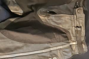 pantaloni pelle moto