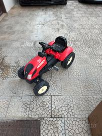 Trattore con pedali giocattolo bambini