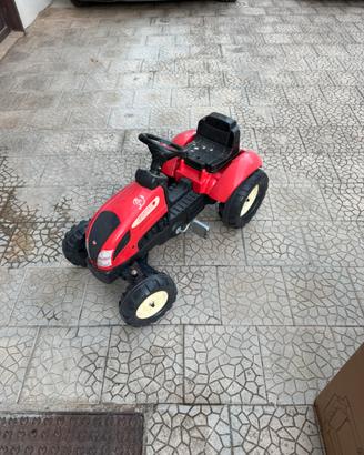 Trattore con pedali giocattolo bambini