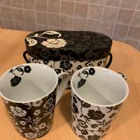 Coppia di Mug in porcellana