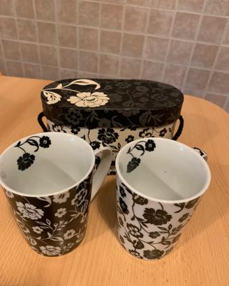 Coppia di Mug in porcellana