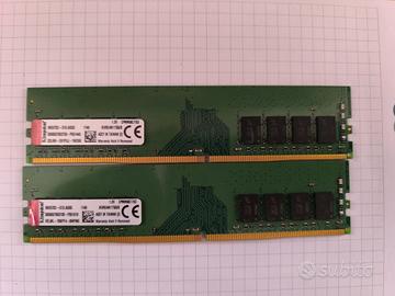 Ram ddr4 pc4 2400 Kingston 16 Gb