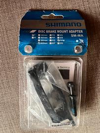 2 adattatori per disco freno 203