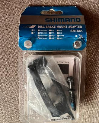 2 adattatori per disco freno 203