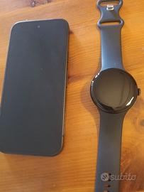 Google pixel 9a + smartwatch 3 45mm