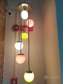 lampadario anni 70 -60 Vistosi