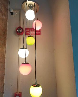 lampadario anni 70 -60 Vistosi