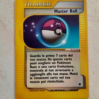 Master ball Reverse 143/165 Expedition base set Po
