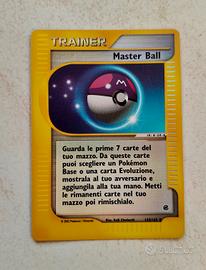 Master ball Reverse 143/165 Expedition base set Po