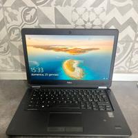 PC NOTEBOOK PORTATILE DELL I7 RAM 8 GB SSD 250 gb