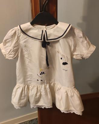 Vestito per bimba in seta pura anni  90