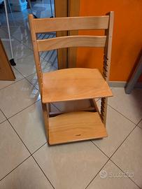 Sedia evolutiva originale Stokke Tripp Trapp in le