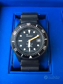 SQUALE NERO orologio polso SUB vintage