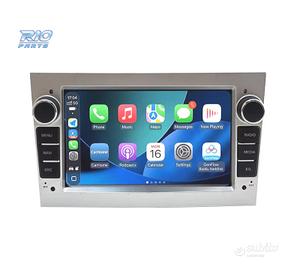 RADIO GPS ANDROID 13 GRIGIO CHIARO PER OPEL ASTRA 