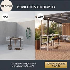 ARREDO VASO FIORIERE TAVOLO SGABELLI COPRIBIDONI