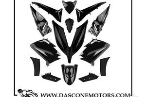 Kit carene Tmax 530 2015 2016 nero lucido Nuove