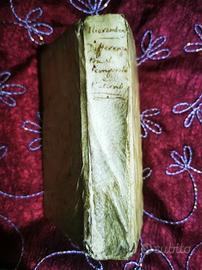 Libro antico Eusebio-Aristotele-Plotino 1600'