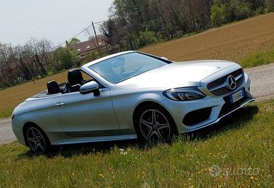 Mercedes C180 Cabrio allestimento AMG sportivo