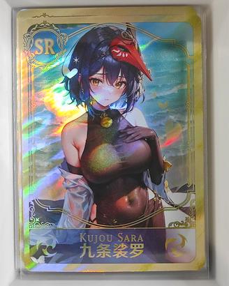 Kujou Sara - SR card Goddess Genshin Impact