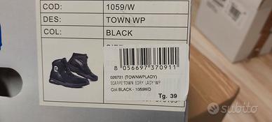scarpe moto eleveit town wp tg 39 donna