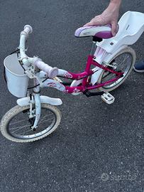 Bicicletta bambina 3 - 7 anni con rotelle
