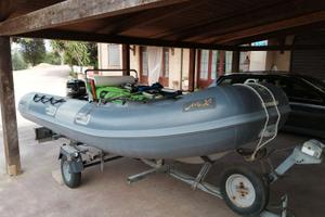 gommone novamarine con carrello e motore