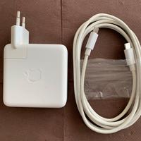 Apple alimentatore 61w usb-c +cavo usb-c x MacBook