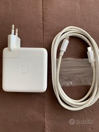 Apple alimentatore 61w usb-c +cavo usb-c x MacBook