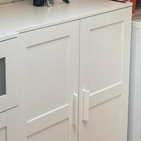 Mobile IKEA BRIMNES bianco con ante