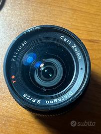 Obiettivo zeiss distagon  2.8 25 mm