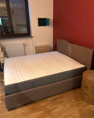 Letto contenitore con materasso ikea