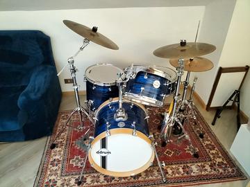 Batteria DDrum SE-FLYER Bop Kit - blu perlaceo