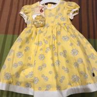 Vestito neonata 9 mesi con cartellino Brums