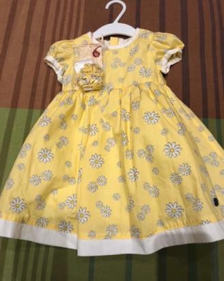 Vestito neonata 9 mesi con cartellino Brums