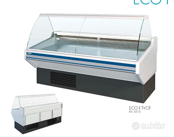 Vetrina refrigerata espositiva per salumi formaggi