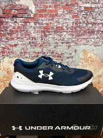 Under Armour scarpe uomo sportive running blu 43
