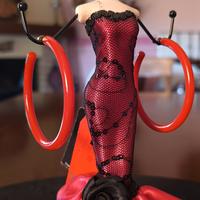 Orecchini a Cerchio Rossi