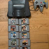 Nintendo 64 con giochi compresi